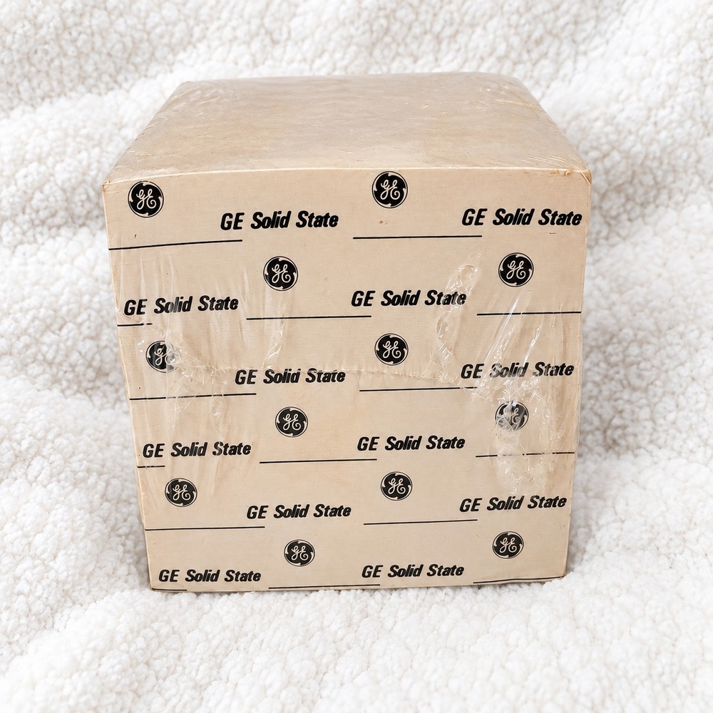 Vintage GE Solid State Scratch Paper Cube Memo Note Pad Desk Office 4x4"